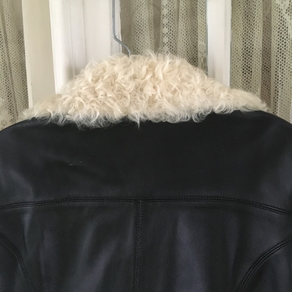 Host Pick! Wilsons Pelle Studio Leather Biker Jacket - Picture 10 of 14